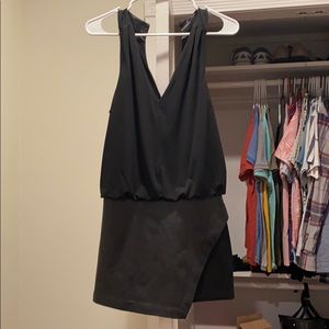 BCBG generation leather skirt dress